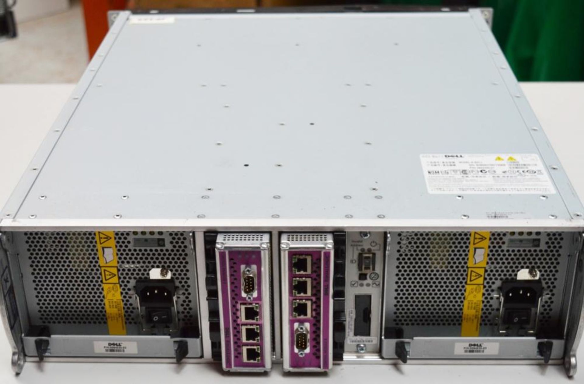1 x Dell EqualLogic PS4000 Seires iSCSI Storage Array With Dual PSU's and 2 x EqualLogic 8 Modules - Image 4 of 7