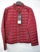 1 x Steilmann Feel C.o.v.e.r By Kirsten Womens Coat - Wind Proof & Water Resistant Poly Down Filled