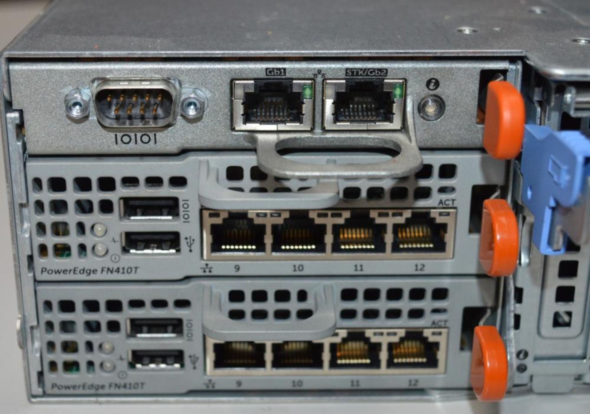 1 x Dell Power Edge FX2S Enclosure With Two Poweredge FC630 Blade Servers, 4 x Xeon E5-2695V3 14 - Image 2 of 8