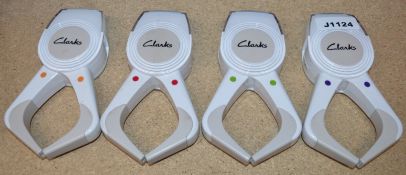 4 x Clarks Digital Foot Gauge Measures - CL285 - Ref J1124 - Location: Altrincham WA14