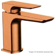 1 x Utopia Bathrooms Divine Basin Monobloc Mixer - Luxury Brassware With A Copper Finish (PL70016)