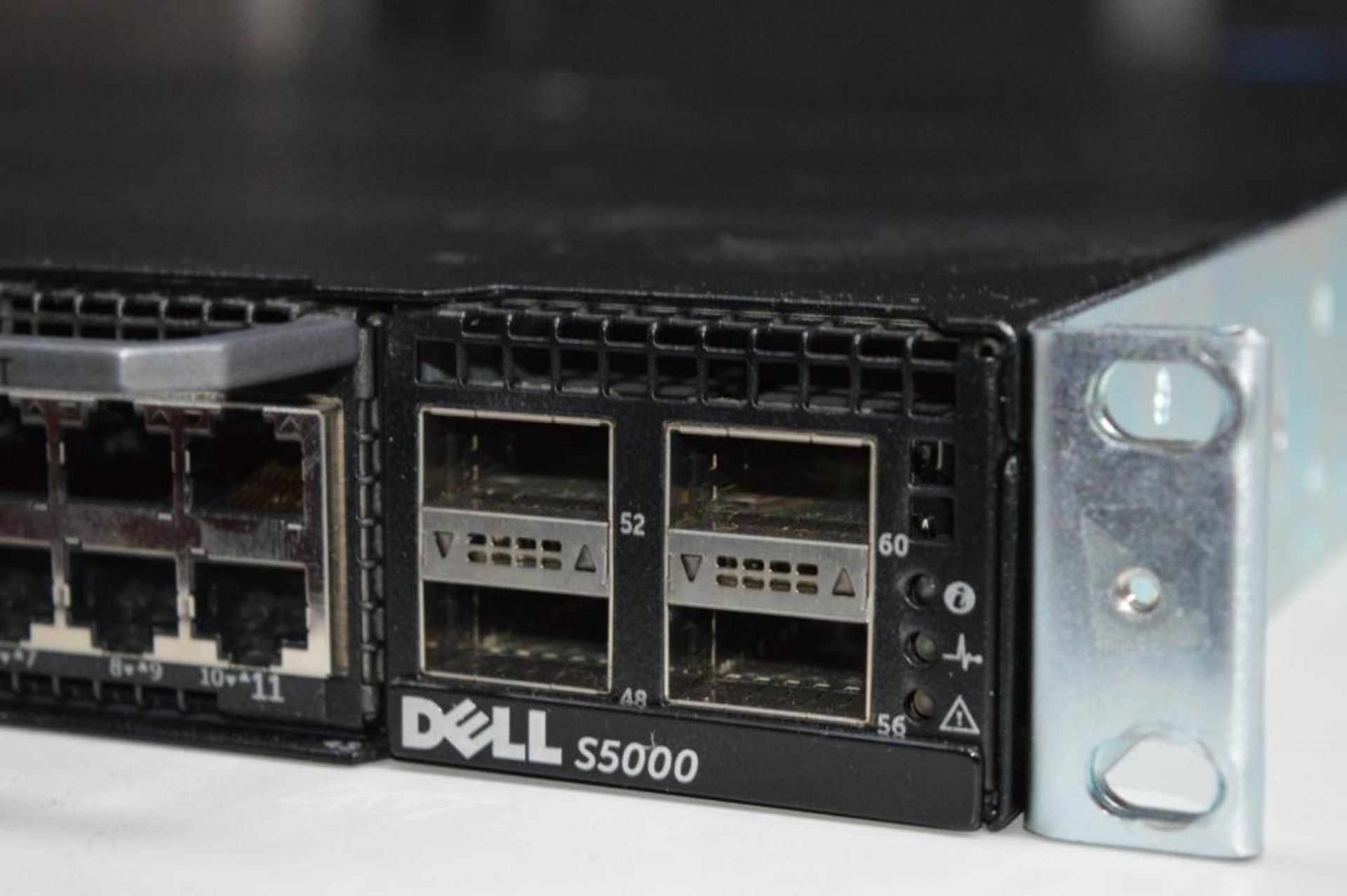 1 x Dell S5000 Modular 1U Storage Switch With 3 x 12xETH10-T Modules, 1 x 12xETH10-F Module - Image 7 of 10