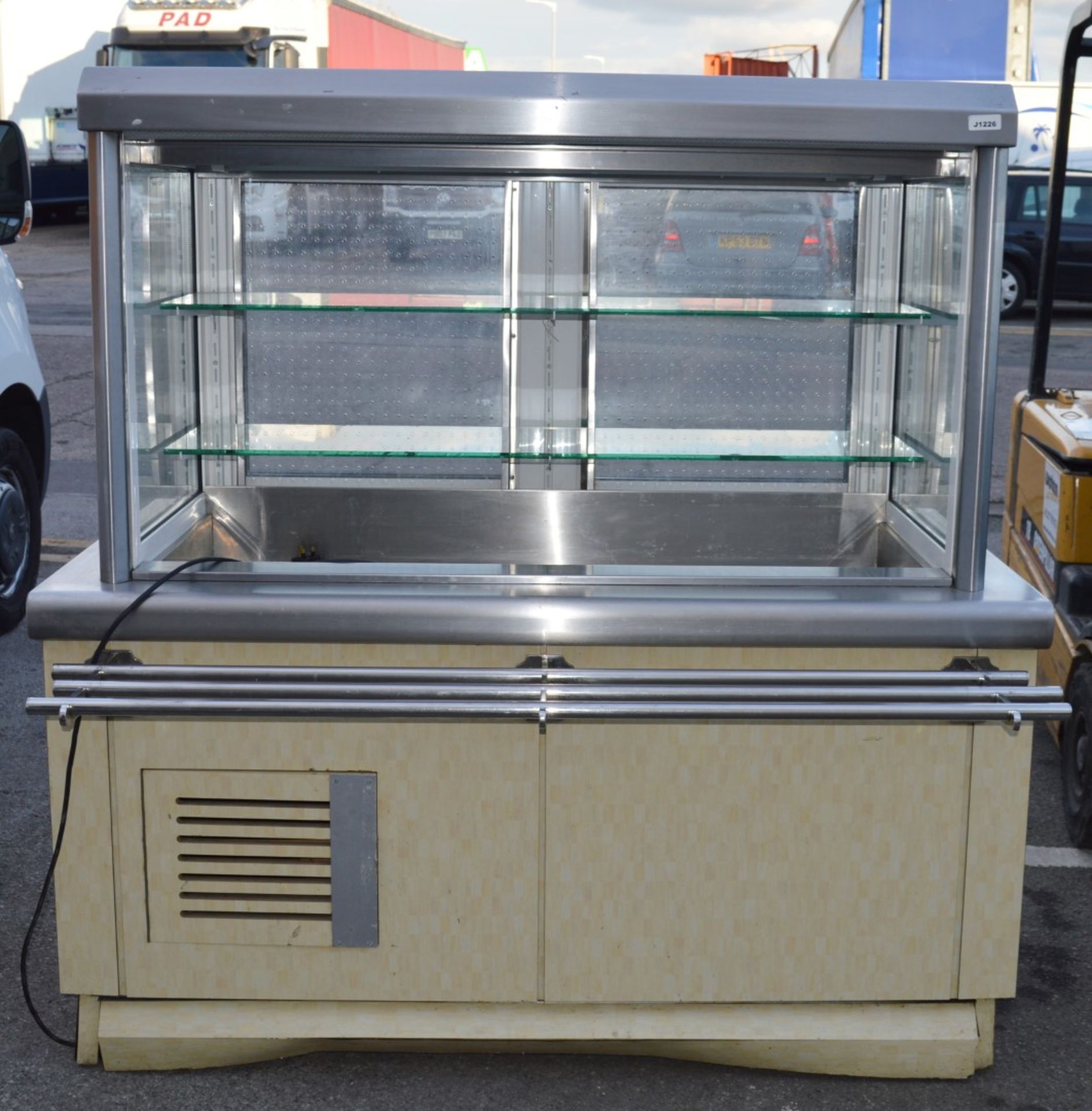 1 x Commercial Multilayered Display Chiller With Rear Access Doors and Adjustable Shelves - - Image 2 of 13