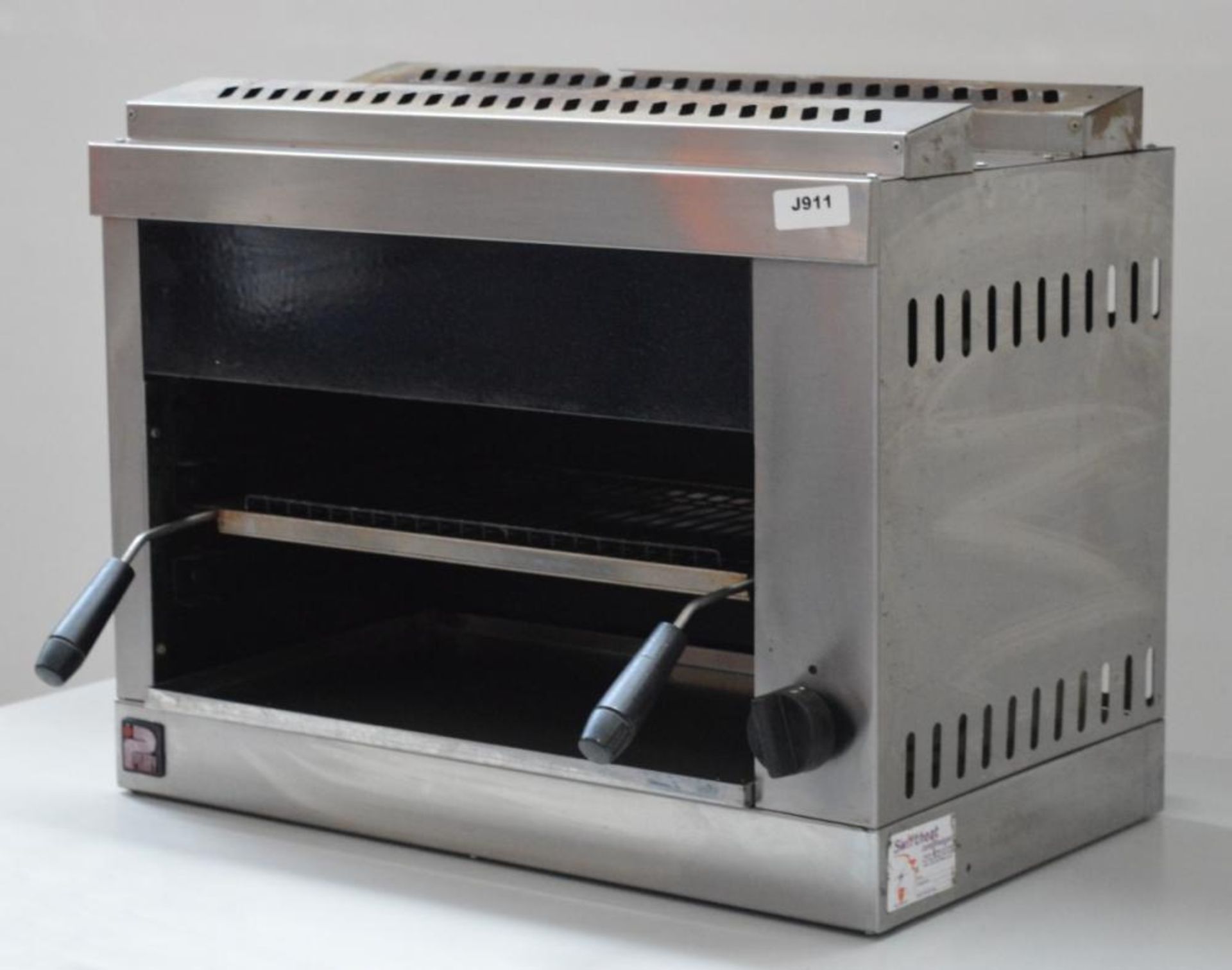 1 x Parry Stainless Steel Natural Gas Salamander Grill - H48 x W60 x D37 cms - CL290 - Ref J911 - - Image 5 of 11