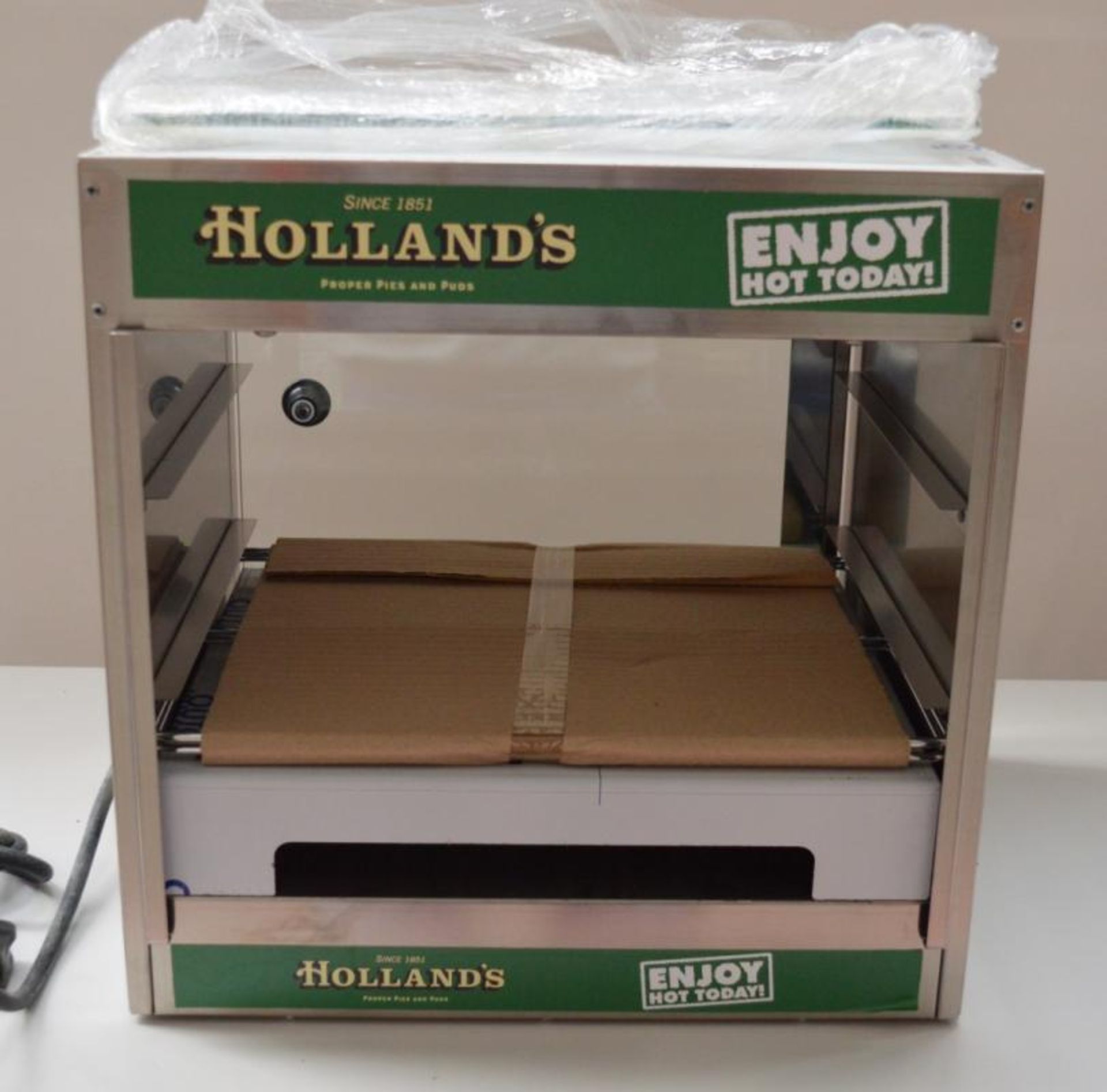 1 x Parry Electric Pie Warming Cabinet - Hollands Pie Edition - New and Unused - Features - Image 3 of 9