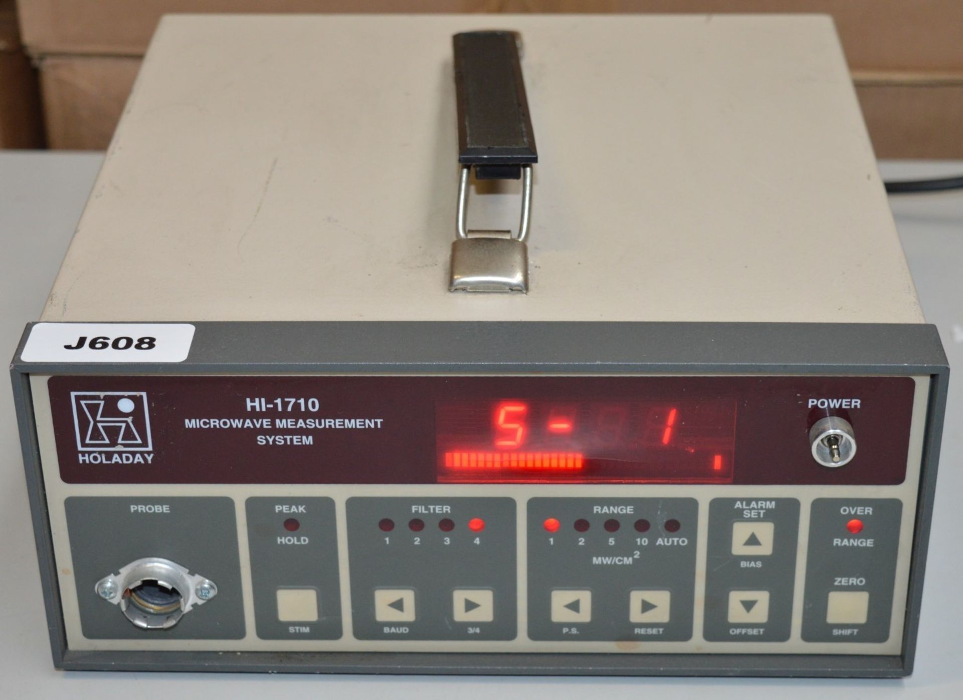 1 HOLDAY Microwave Measurement System - Model HI-1710 - Vintage Test Equipment - CL011 - Ref - Image 3 of 6