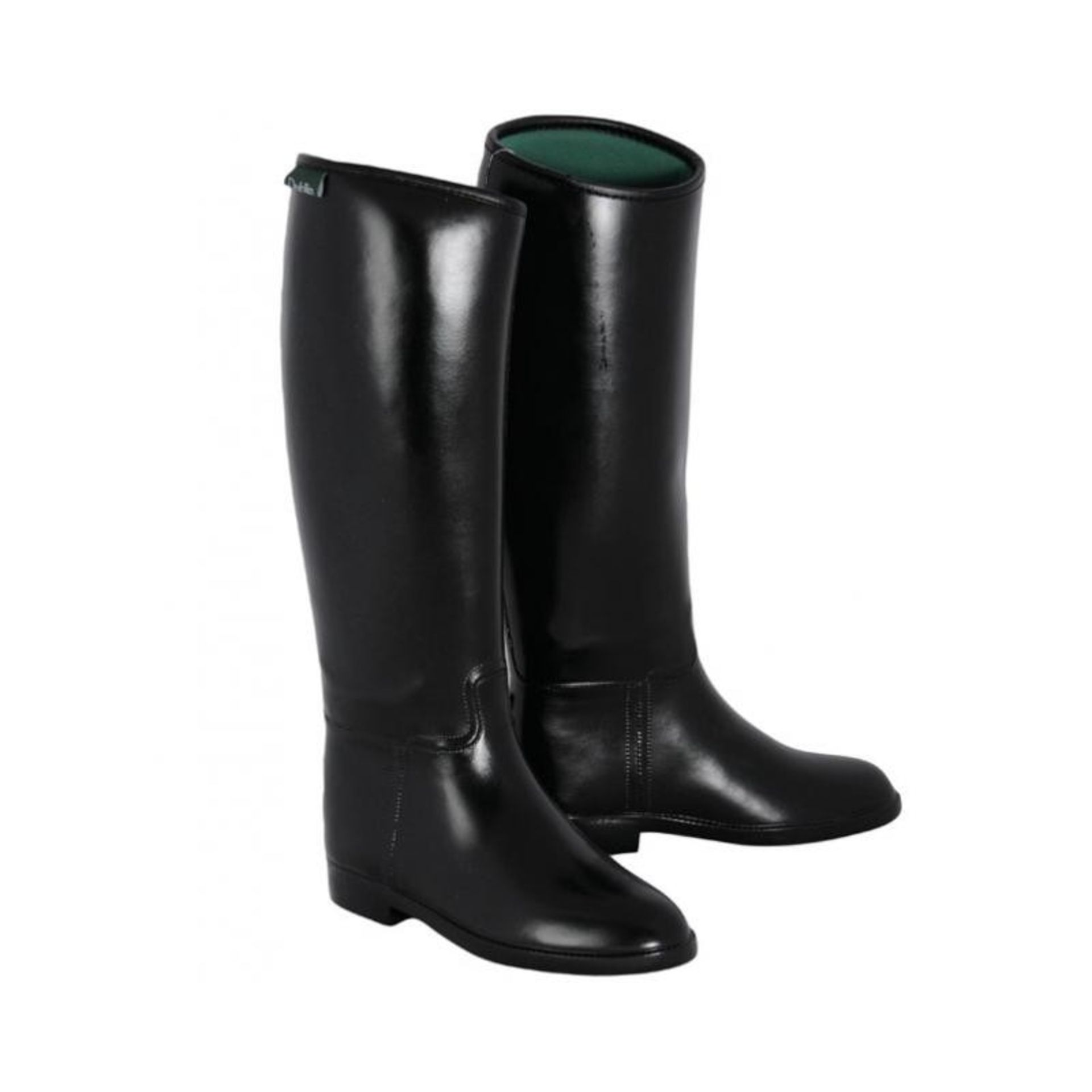 1 x Dublin Universal Tall Waterproof Horse Riding Boots - Black Ladies Size 5 (UK) - New Stock -