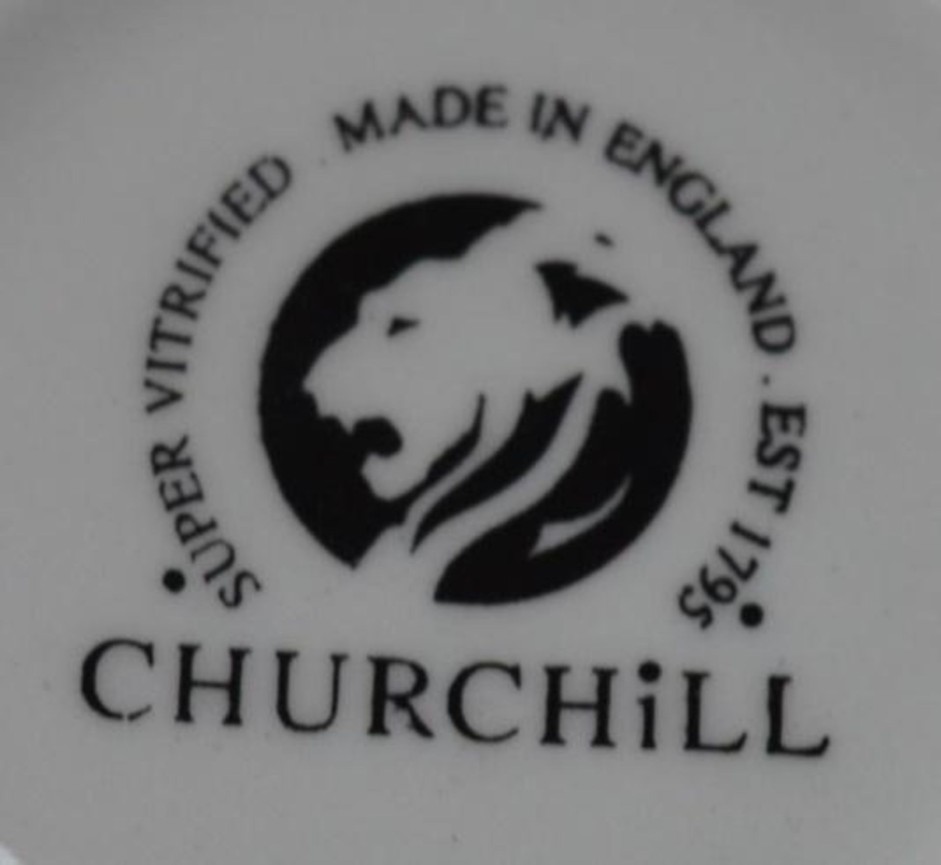 96 x Churchill Plain White Nova Tea Saucers 5.5" - New Boxed Stock - rrp £184 - CL232 - Ref JP361 - Image 3 of 4