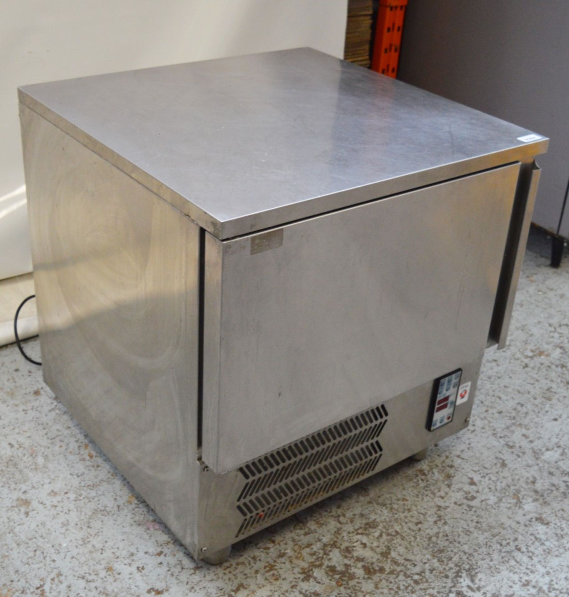 1 x Ital Compact Undercounter Blast Chiller - Stainless Steel - H82 x W75.5 x D74 cms - CL232 - - Image 3 of 7