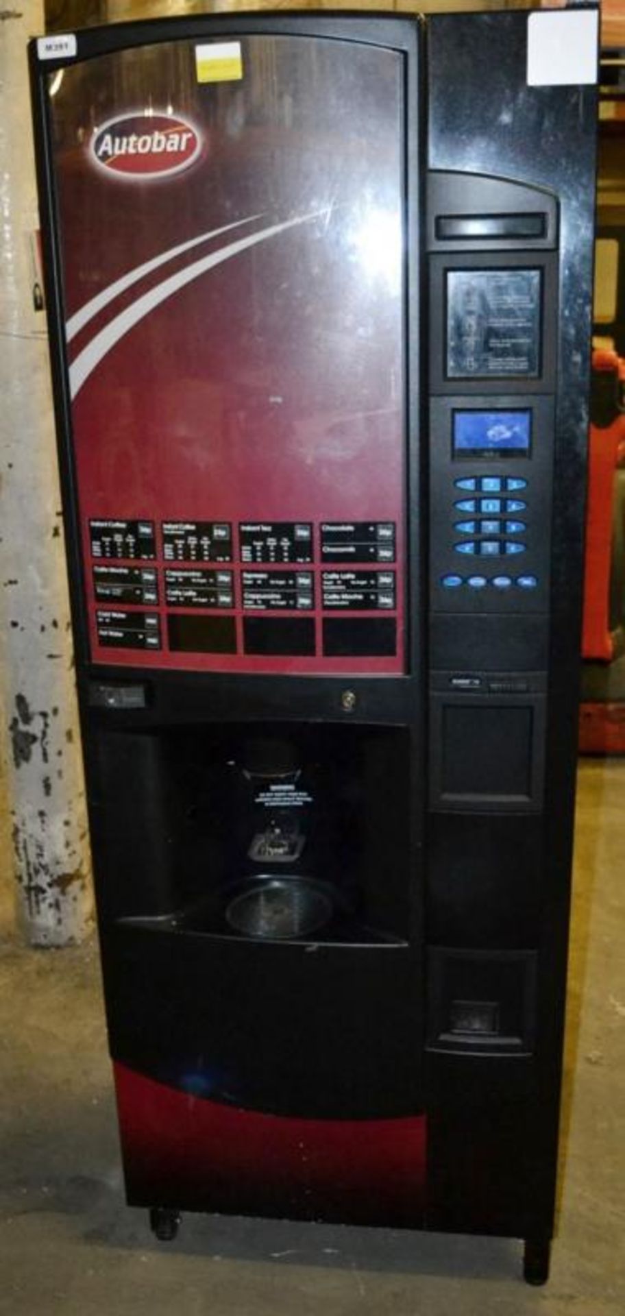 1 x Crane "Evolution" Hot Beverage Drinks Vending Machine With Keys - Year: 2009 - Recently Taken - Image 4 of 14