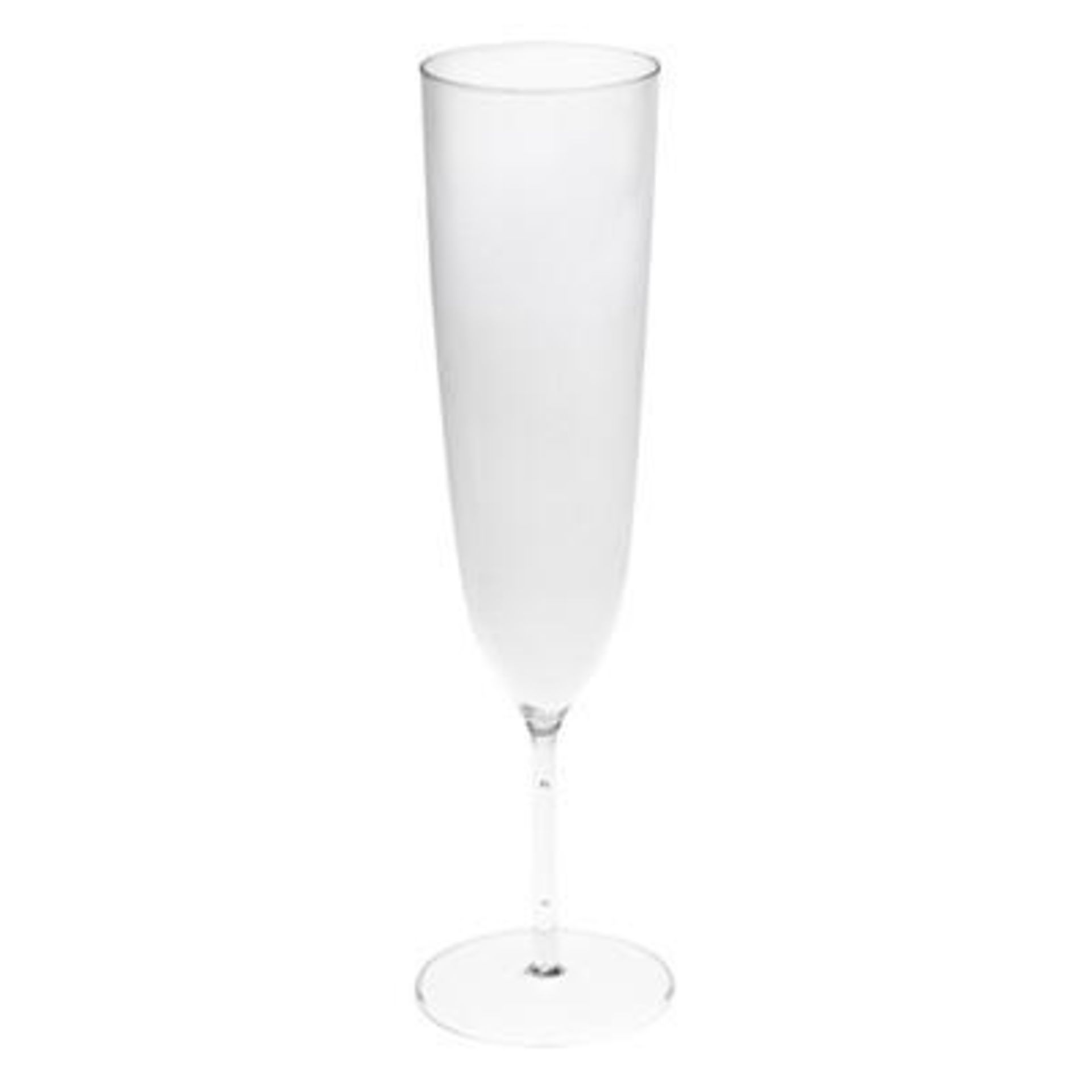 400 x Disposable Clear Plastic Champagne Flutes (170ml) - Brand: Remmerco CG111P - Recently - Image 2 of 3