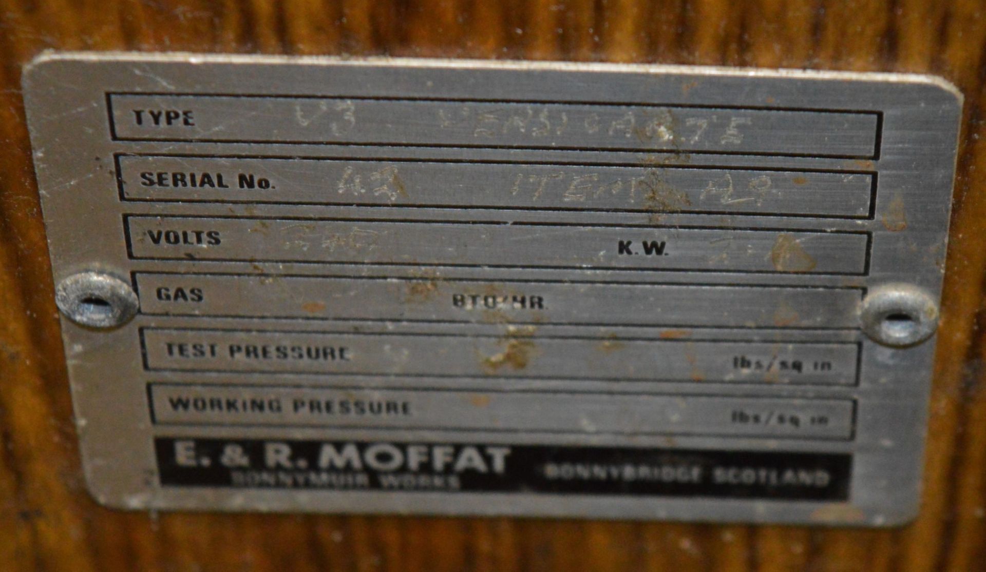 1 x Moffat V3 Versicarte Carery Counter on Castors - 240v - H89 x W119 x D61 cms - CL290 - Ref J1230 - Image 6 of 11