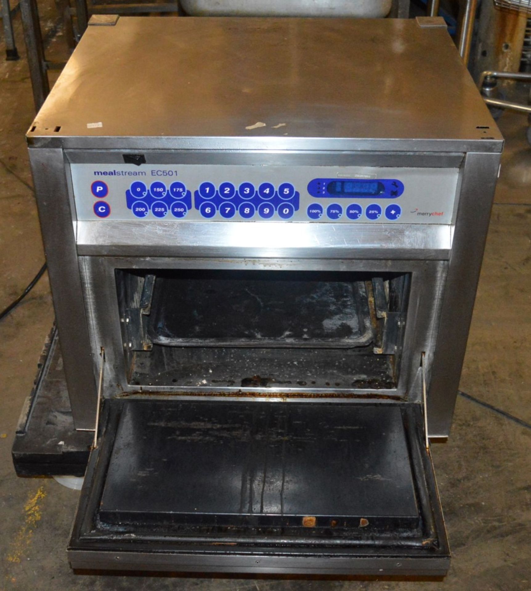 1 x MerryChef Mealstream EC501 Combination Oven - Stainless Steel Finish - CL232 - Ref JP508 - - Image 5 of 6