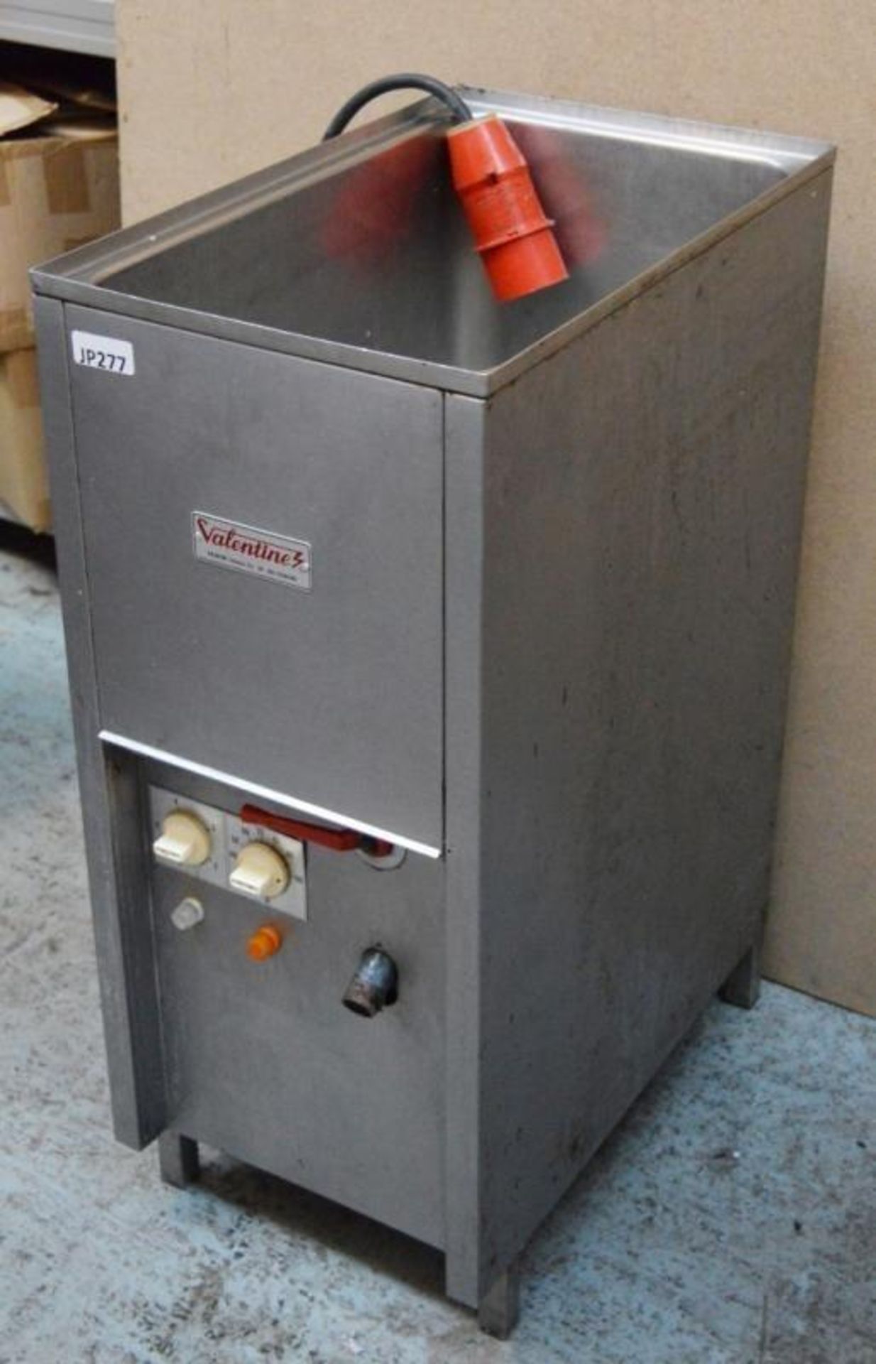 1 x Valentine VMC 1 Stainless Steel Freestanding Pasta Boiler - H83 x W35 x D65cms - 3 Phase - CL232