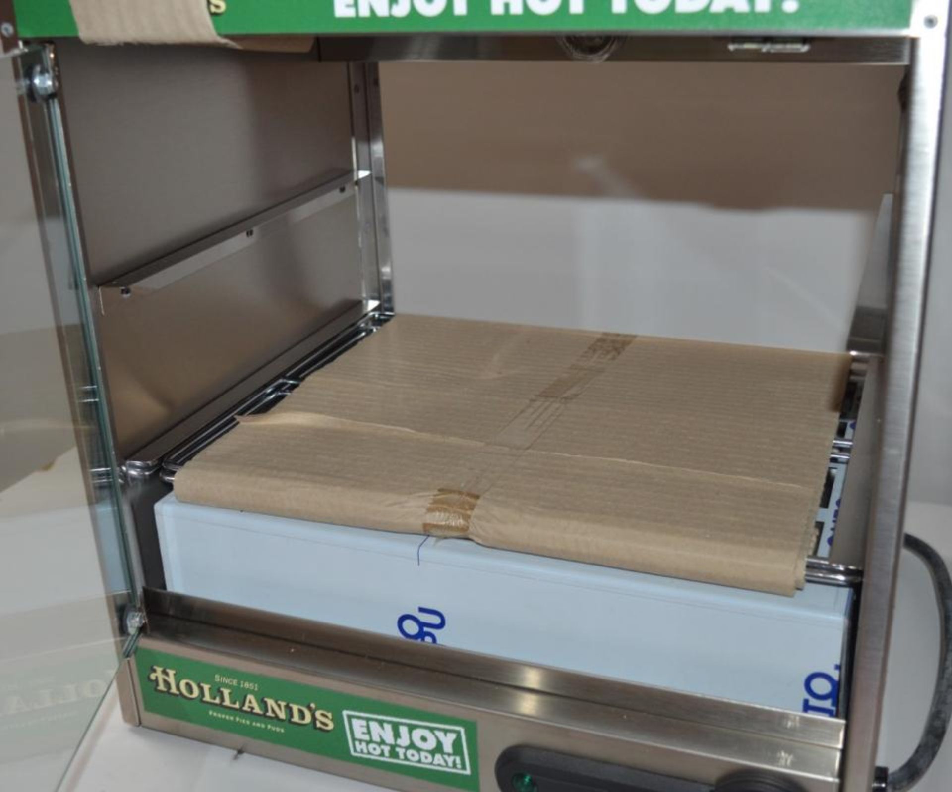 1 x Parry Electric Pie Warming Cabinet - Hollands Pie Edition - New and Unused - Features - Image 2 of 9