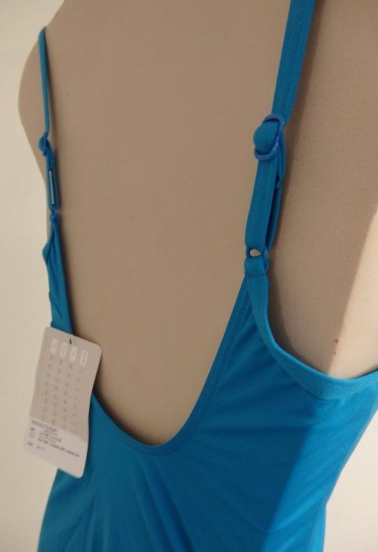 1 x Rasurel - Turquoise -Touquet balconnet Swimsuit - R20232 - Size 2C - UK 32 - Fr 85 - EU/Int 70 - Image 8 of 9