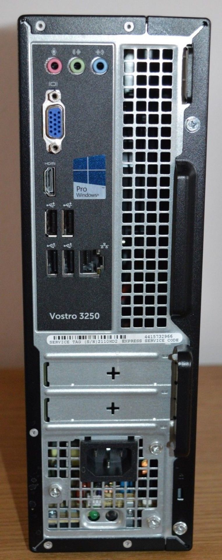 1 x Dell Vostro 3250 Small Form Factor PC - Features Intel Skylake G4400 3.4ghz Processor, 8gb - Image 3 of 5