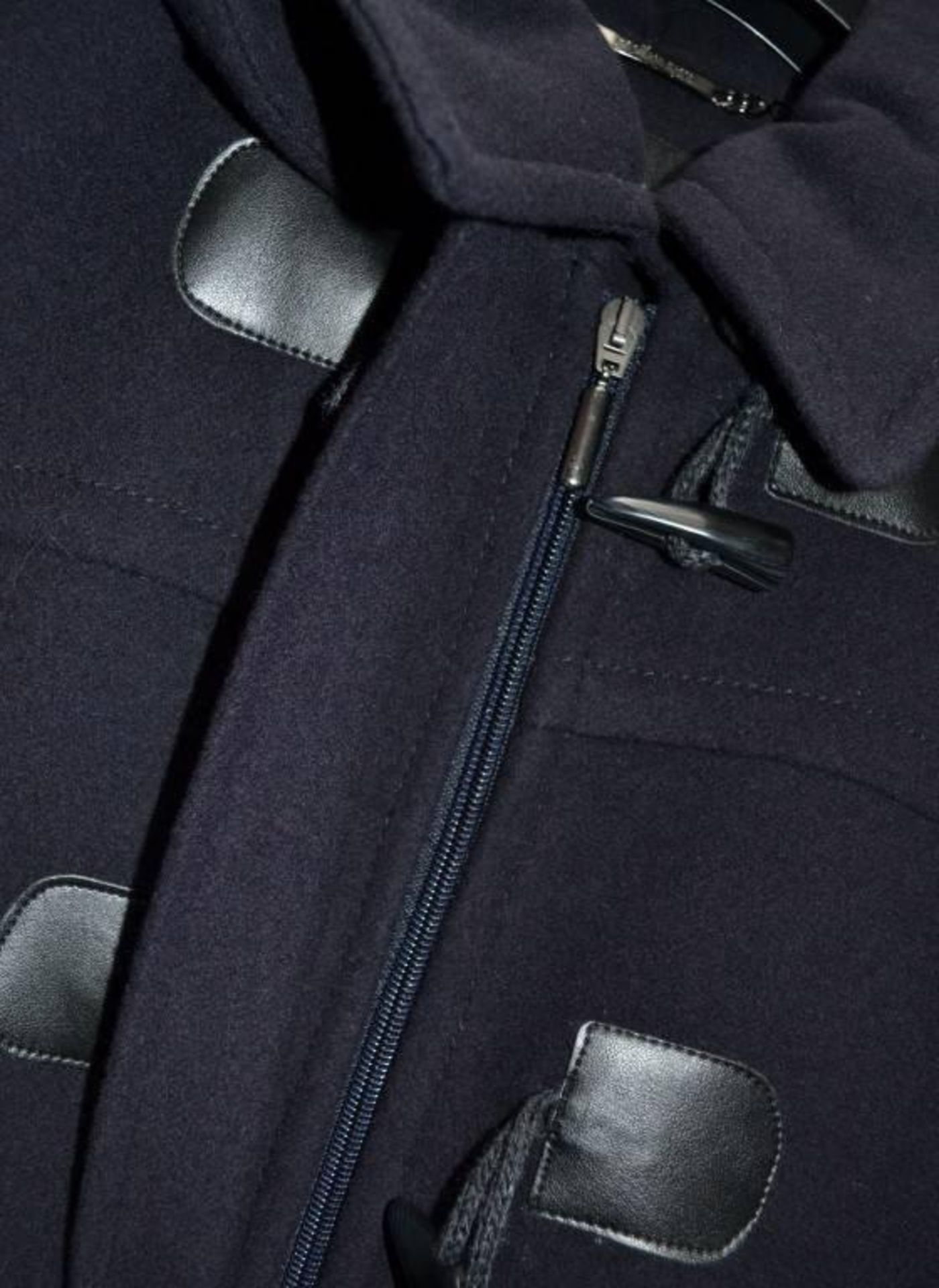 1 x Steilmann Womens Premium 'Virgin Wool + Cashmere' Winter Coat - Parka-Style In Black With Detach - Image 4 of 5