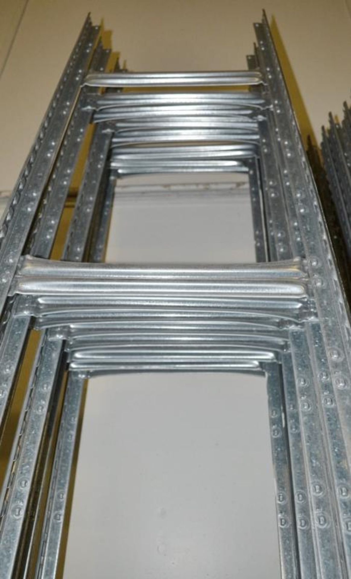 3 x Bays of Metalsistem Steel Modular Storage Shelving - Includes 28 Pieces -  Recently Removed From - Image 5 of 17