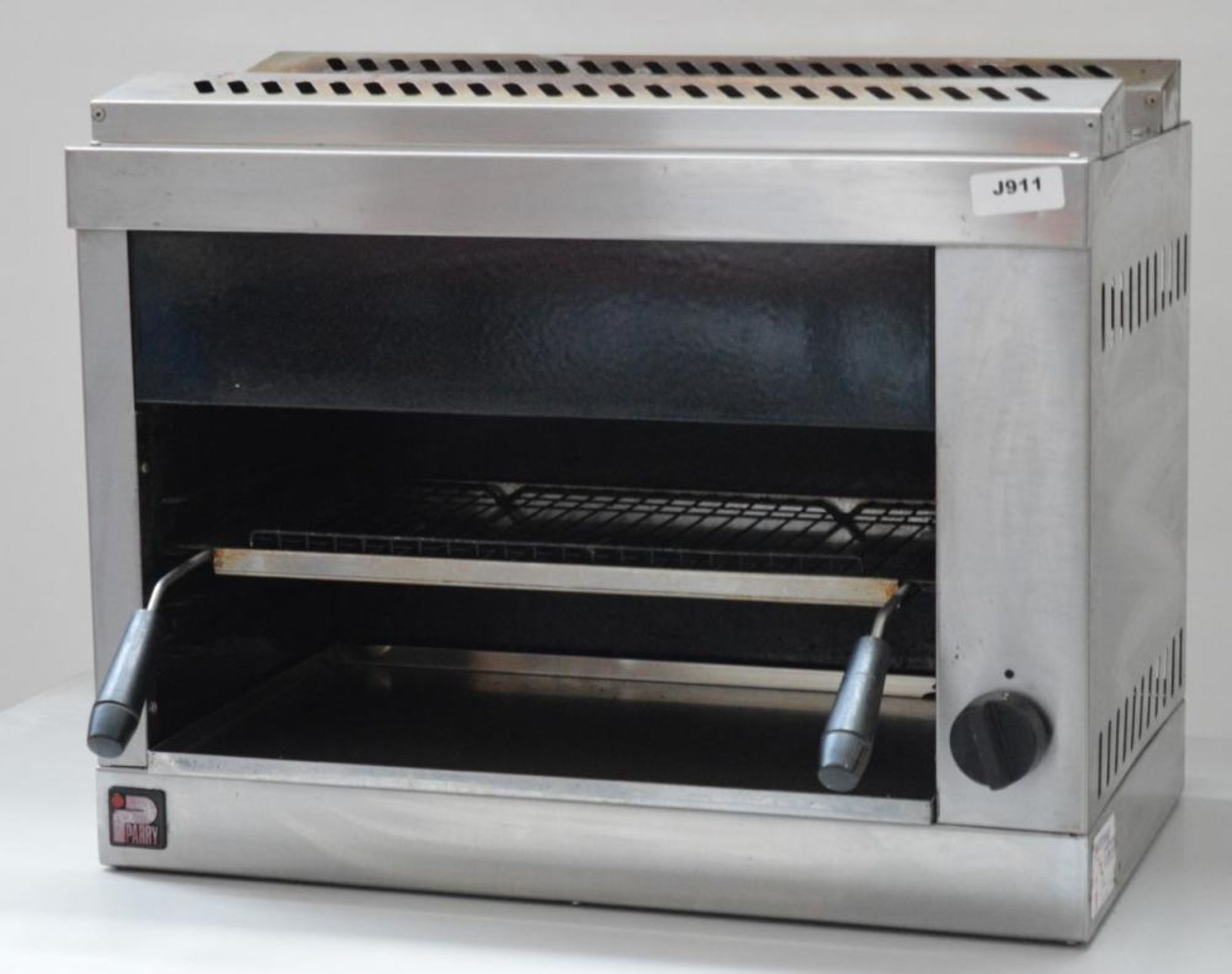 1 x Parry Stainless Steel Natural Gas Salamander Grill - H48 x W60 x D37 cms - CL290 - Ref J911 - - Image 4 of 11