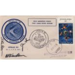 APOLLO XV: Signed commemorative cover by