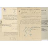 FASCIST ITALY: Selection of signed piece