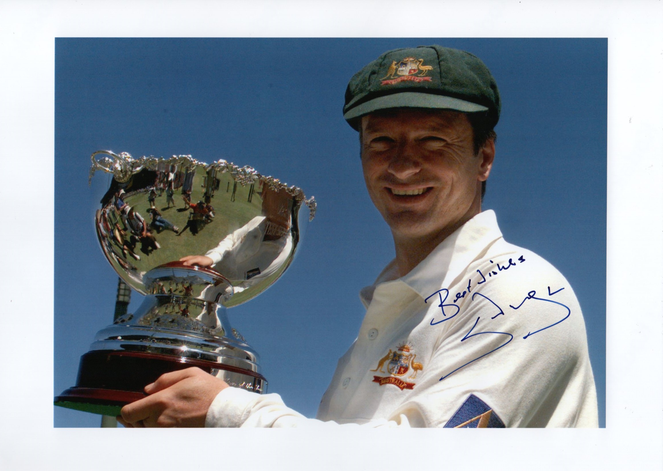 CRICKET: Selection of signed 8 x 12 (8) - Image 7 of 11