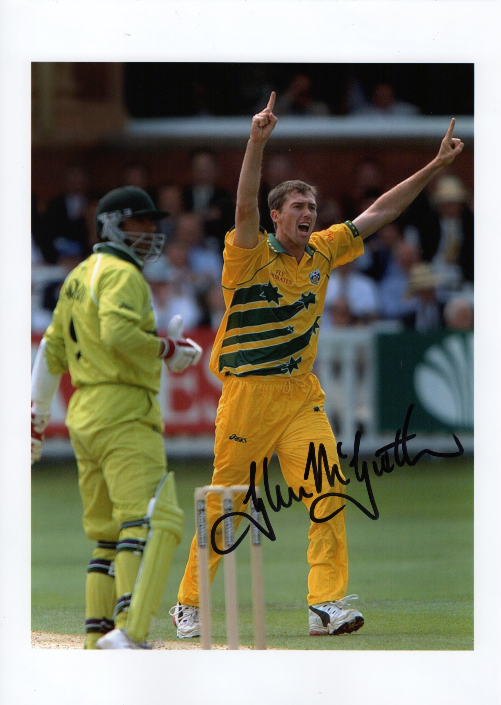 CRICKET: Selection of signed 8 x 12 (8) - Image 6 of 11