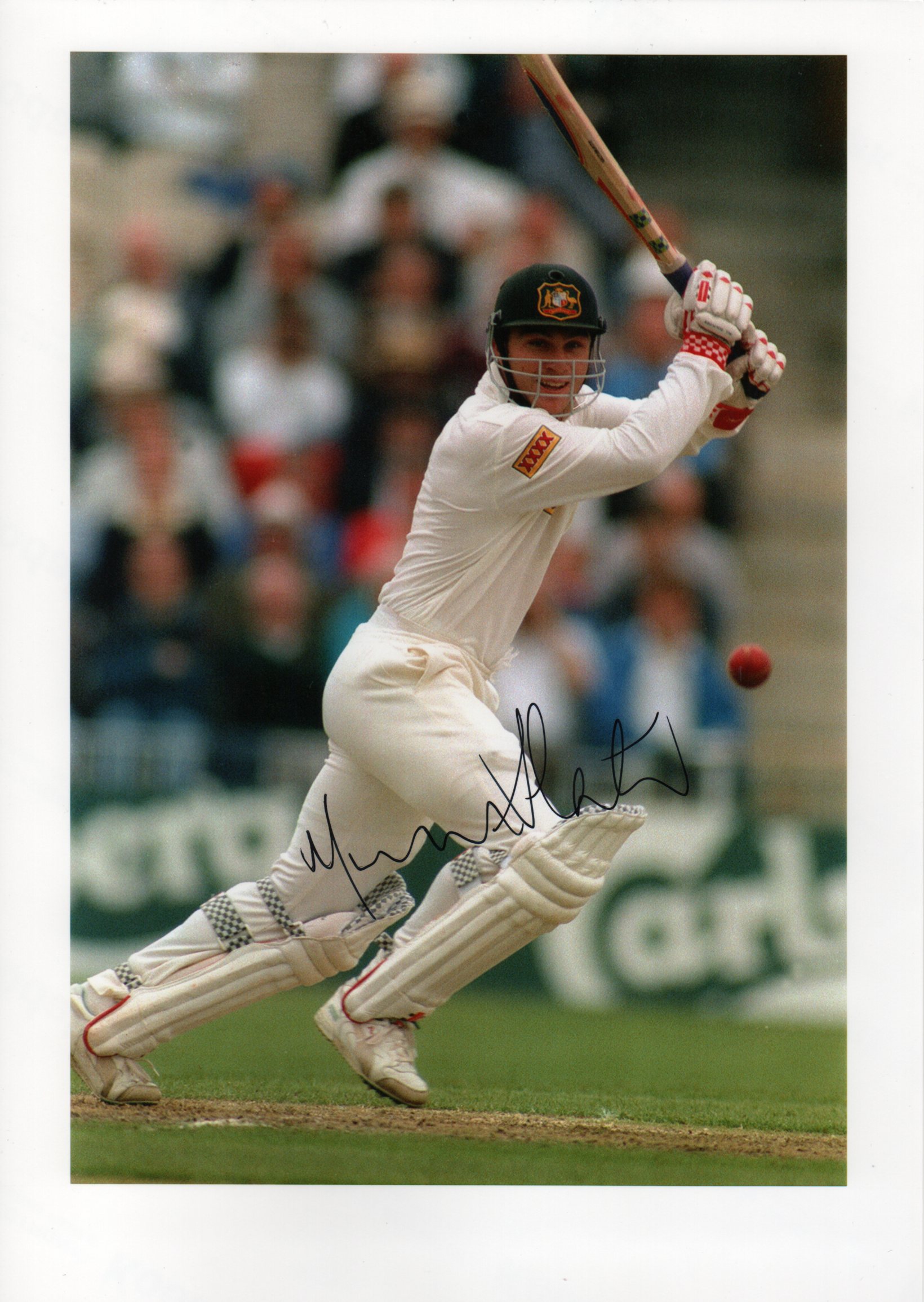 CRICKET: Selection of signed 8 x 12 (8) - Image 2 of 11