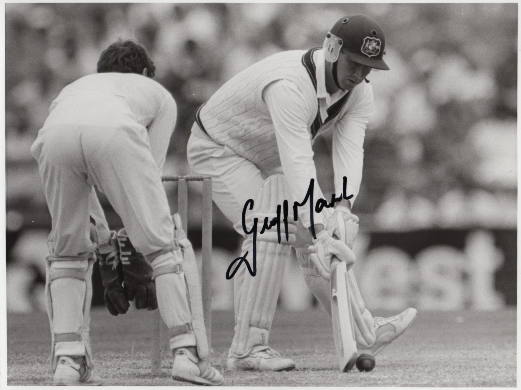 CRICKET: Selection of signed 8 x 12 (11) - Image 2 of 19