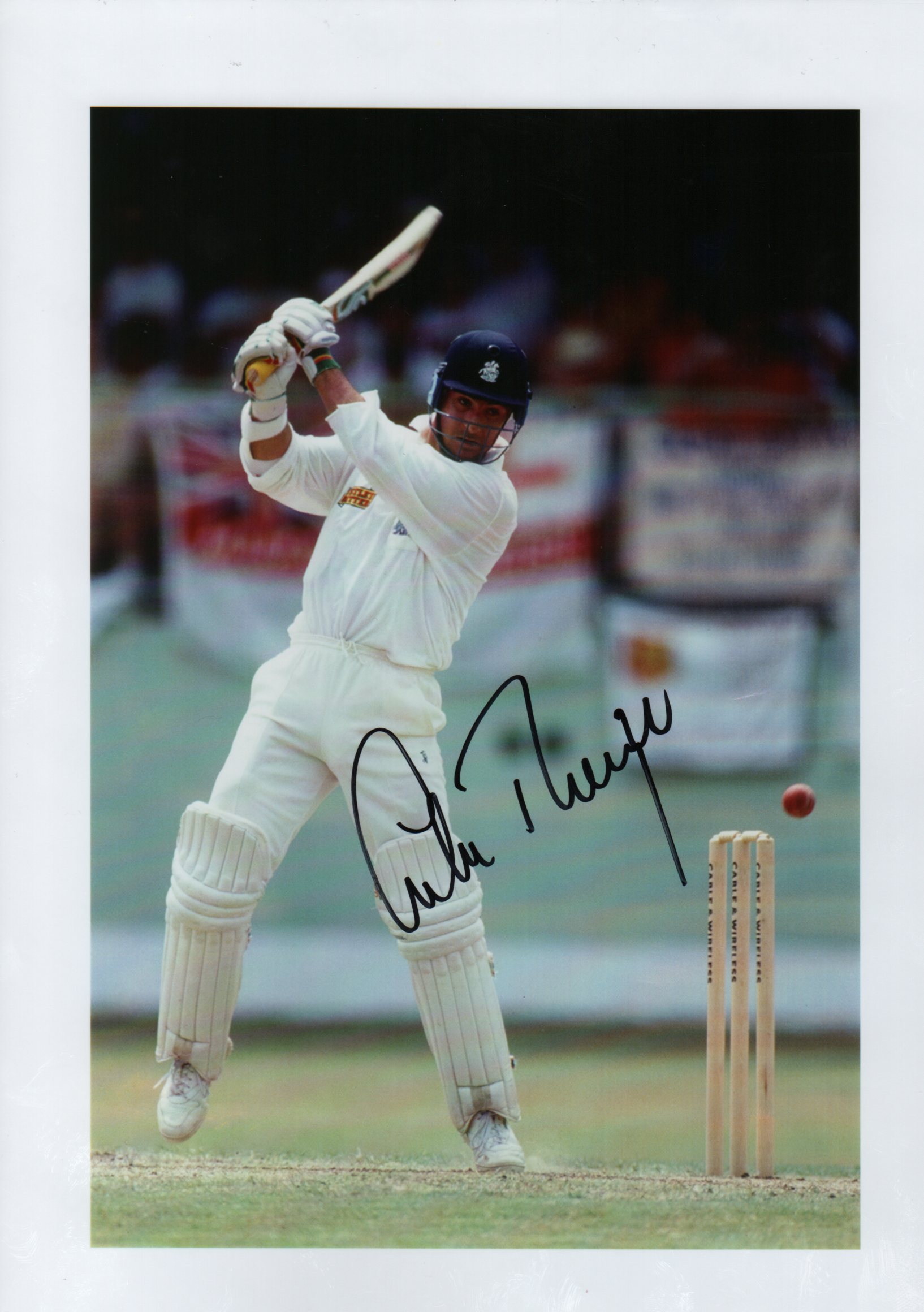 CRICKET: Selection of signed 8 x 12 (11) - Image 7 of 20