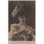 THEATRE: Selection of vintage signed postcard photographs