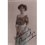 THEATRE: Selection of vintage signed postcard photographs