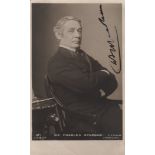 THEATRE: Selection of vintage signed postcard photographs