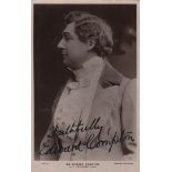 THEATRE: Selection of vintage signed postcard photographs