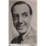 ENTERTAINMENT: Selection of vintage signed postcard photographs