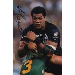 RUGBY UNION: Selection of signed 4 x 6 photographs by various National and International Rugby