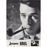 BREL JACQUES: (1929-1978) Belgian Singer