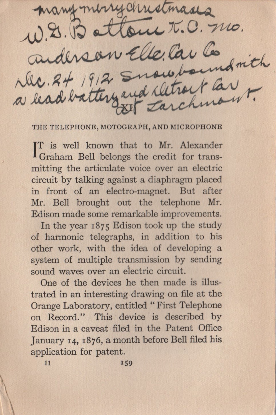 EDISON THOMAS: (1847-1931) American Inventor of the phonograph & light bulb among many other items - Image 37 of 57