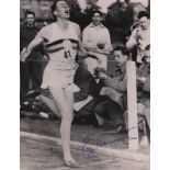 BANNISTER ROGER: (1929-2018) English Athlete who ran the first sub-four-minute mile.