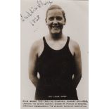 SHARP LADDIE: (1910-??) British Swimmer, best known for swimming the English Channel,