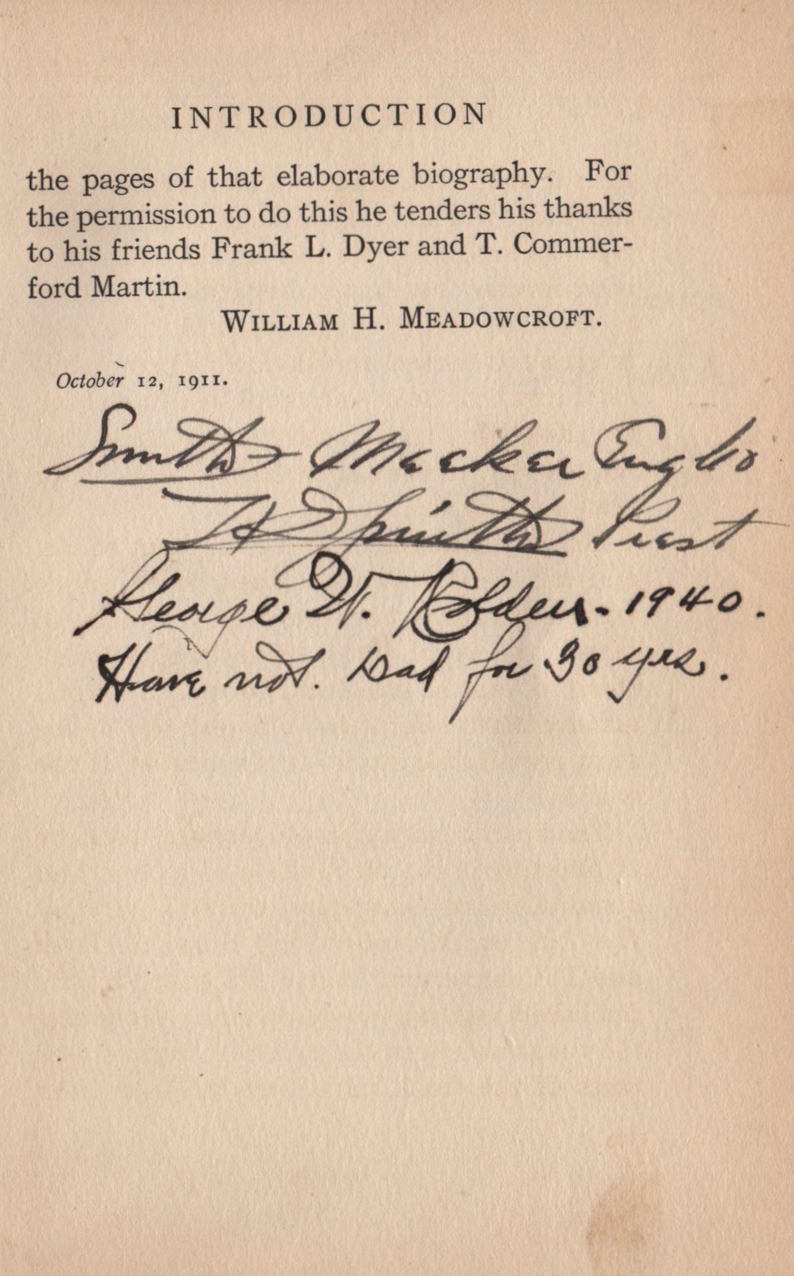 EDISON THOMAS: (1847-1931) American Inventor of the phonograph & light bulb among many other items - Image 7 of 57