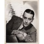 RAFT GEORGE: (1901-1980) American Actor, remembered for his gangster roles,