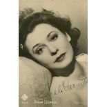 LEANDER ZARAH: (1907-1981) Swedish Singer and Actress.