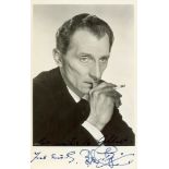 CUSHING PETER: (1913-1994) English Actor.