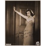 BRITISH ACTRESSES: Selection of vintage signed 8 x 10 photographs, and slightly smaller,