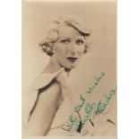 ACTRESSES: Selection of vintage signed 6 x 8 photographs, and slightly smaller, 5 x 7 etc.