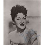 ACTRESSES: Small selection of vintage signed and inscribed 8 x 10 photographs and slightly smaller