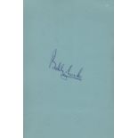 GOLF: An autograph album containing over 20 small signed clipped pieces,