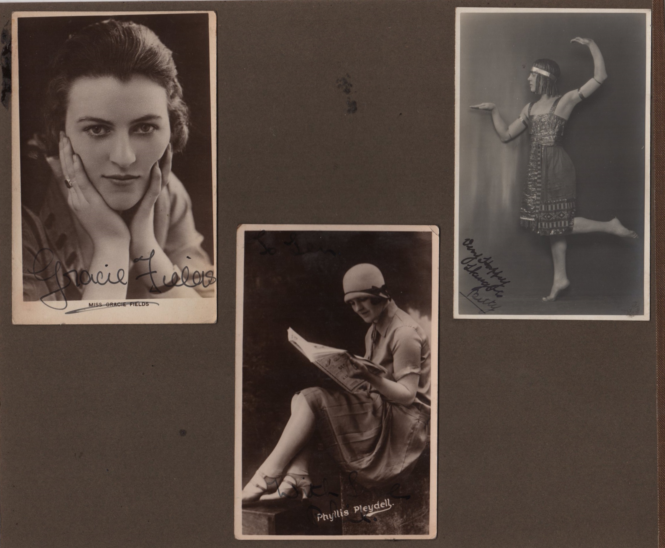 THEATRE: Selection of vintage signed pos - Image 5 of 11